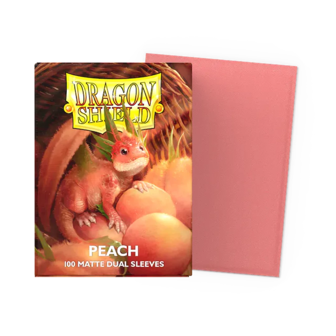 Dragon Shield Card Sleeves - Peach (Dual Matte, 100ct)
