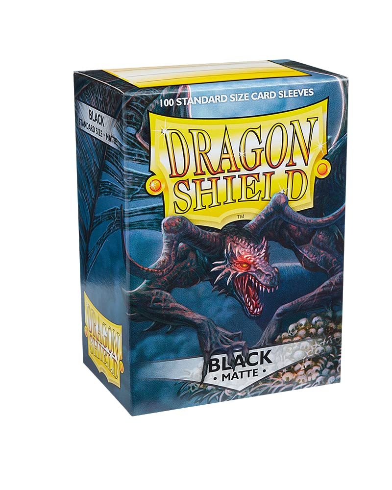 Dragon Shield Card Sleeves - Black (Matte)