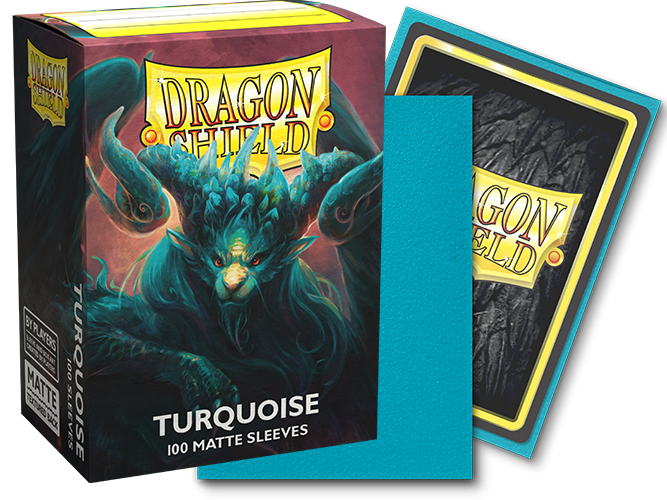 Dragon Shield Card Sleeves - Turquoise (Matte)