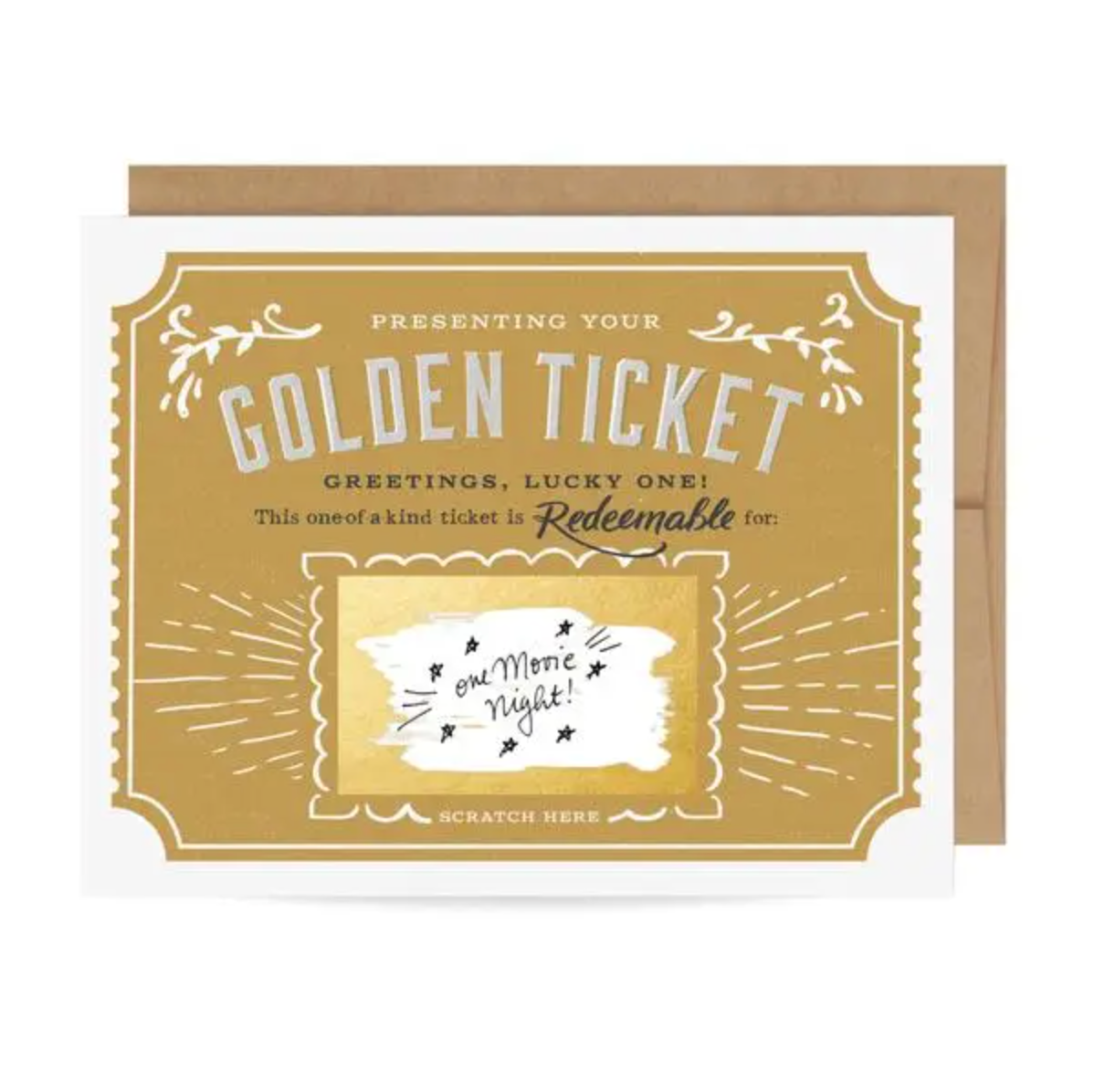 Golden Ticket Scratch Off