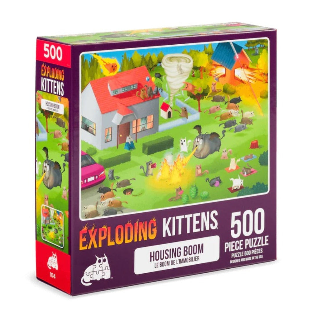 Exploding Kittens -- Housing Boom (500-piece Puzzle)