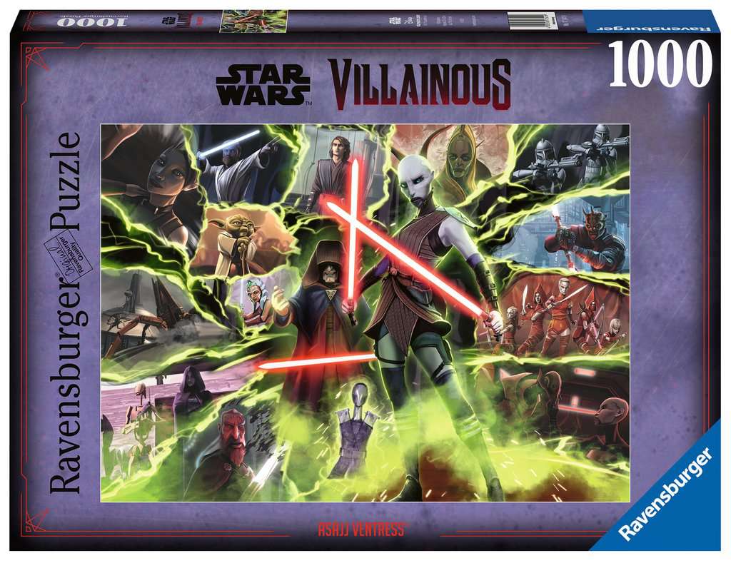 Star Wars Villainous - Asajj Ventress (1000 Piece Puzzle)