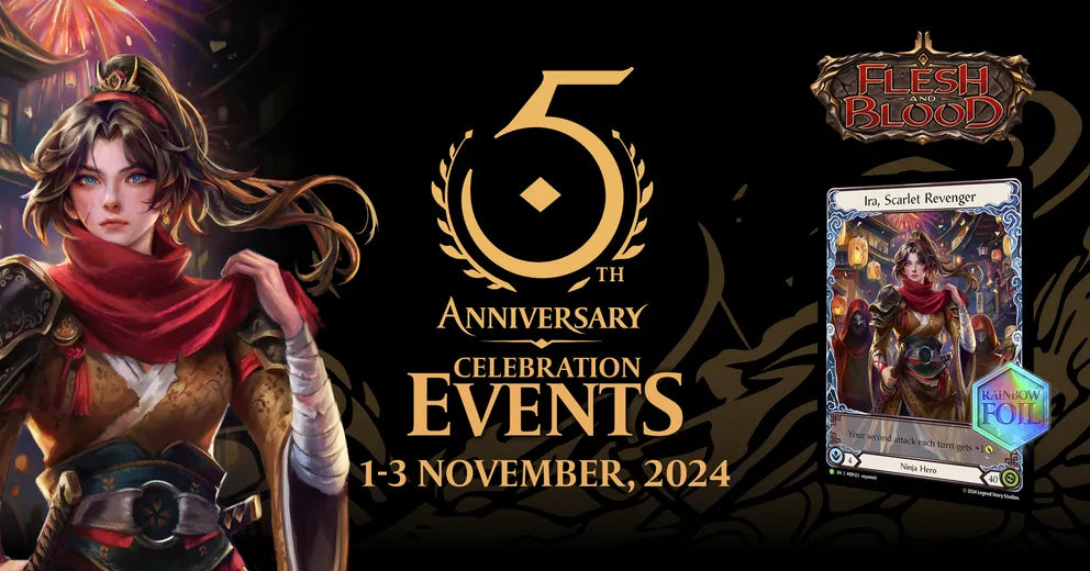 Flesh and Blood TCG - 5th Anniversary Celebration Event Entry