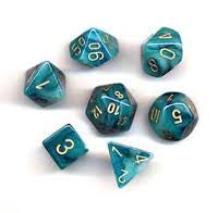 Dice: Chessex -- 7-Piece Polyhedral Sets