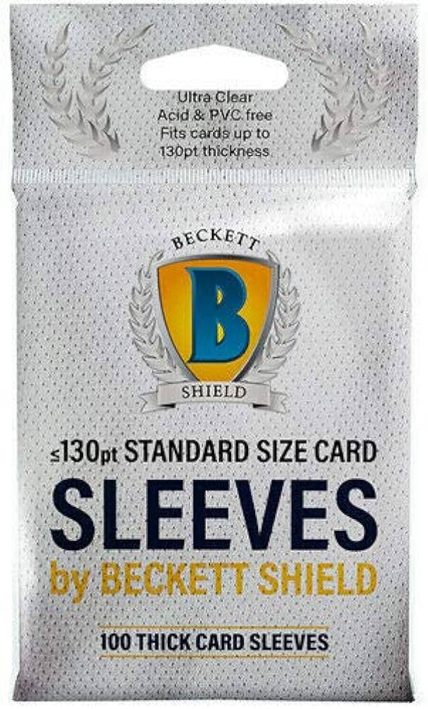 Sleeves by Beckett Shield - 130pt Thick