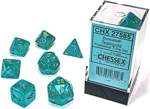 Dice: Chessex -- 7-Piece Polyhedral Sets