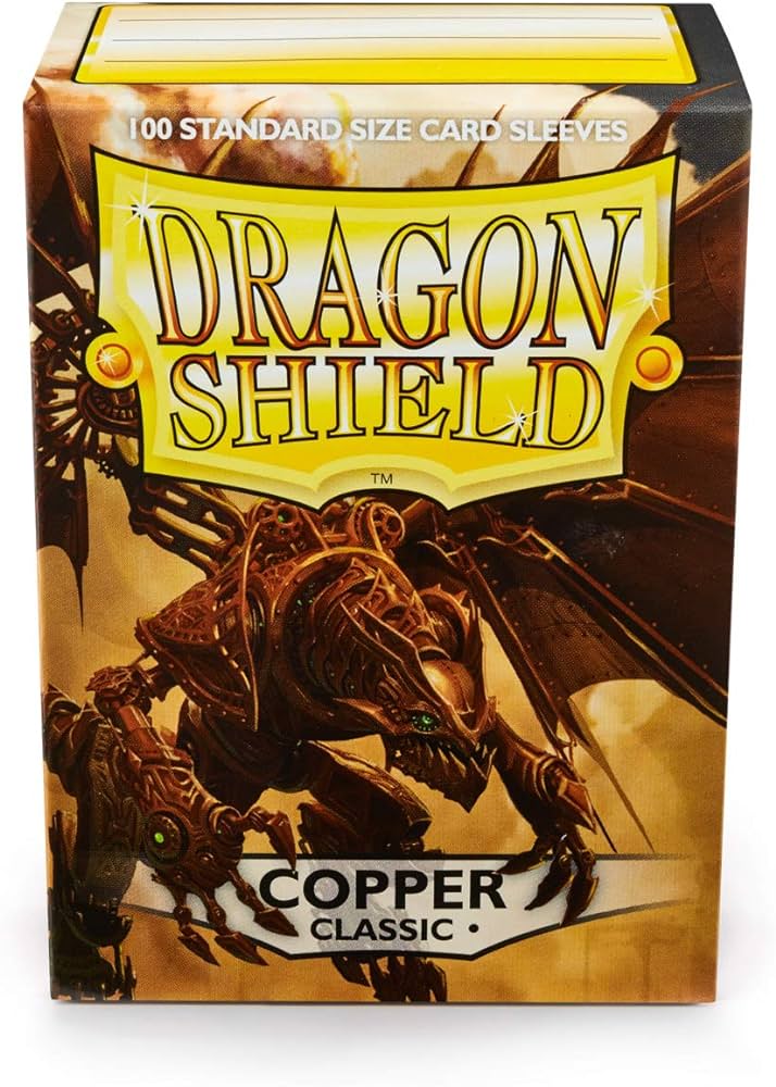 Dragon Shield Card Sleeves - Copper (Classic)