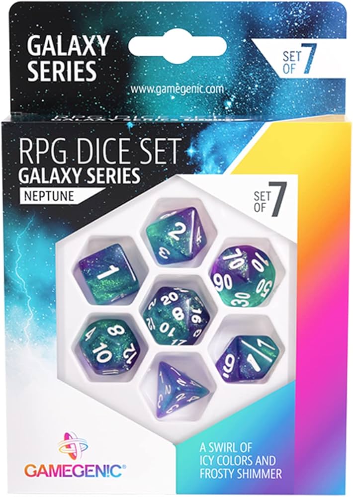 Dice: Gamegenic -- RPG 7-Die Set