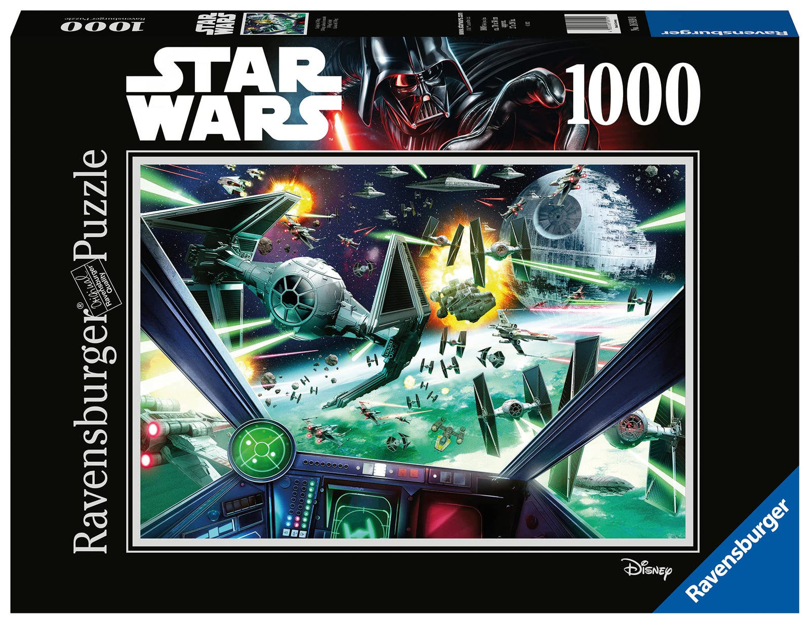 Star Wars 1000pc Puzzle X Wing Cockpit