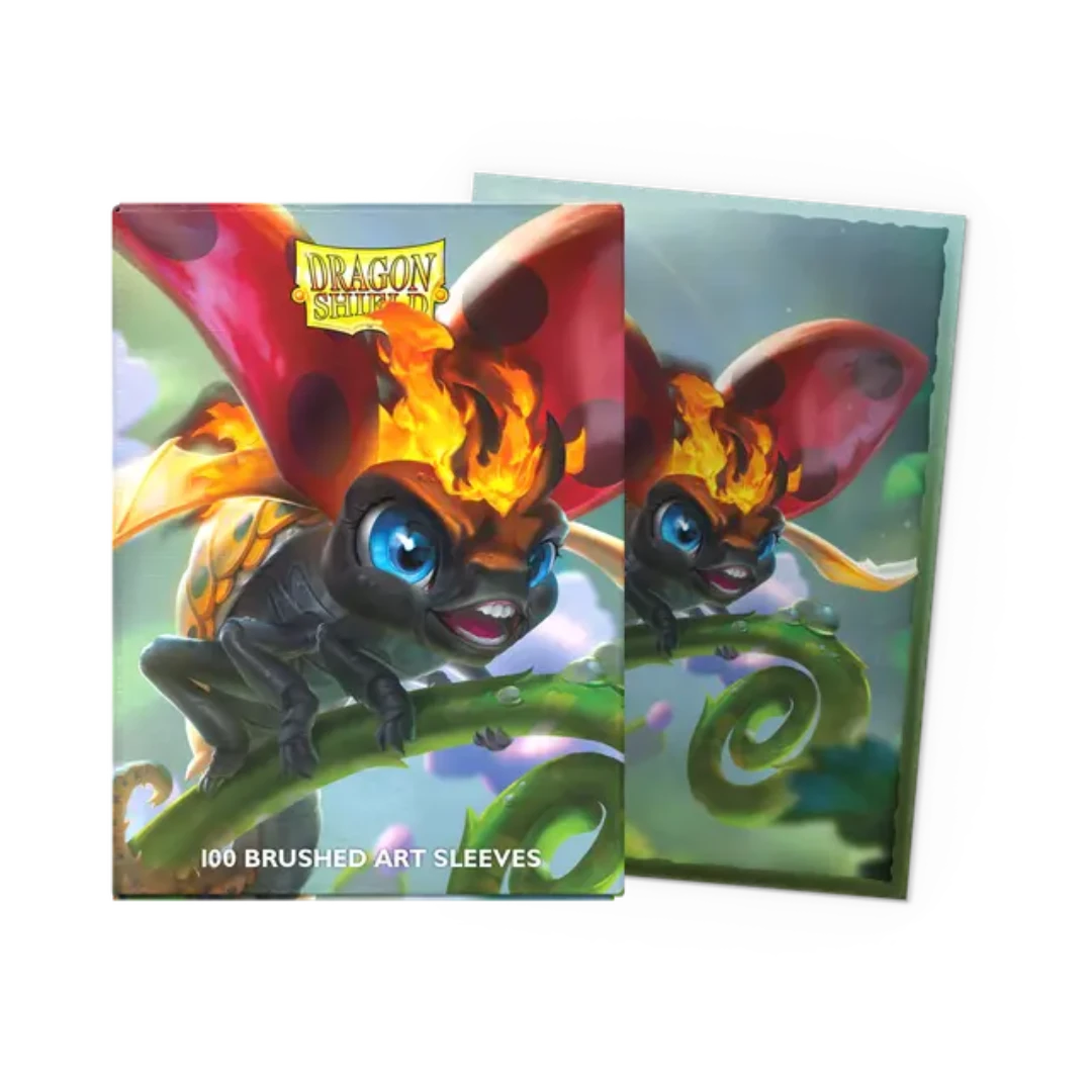 Dragon Shield Card Sleeves - The Burnbug (Brushed Art)