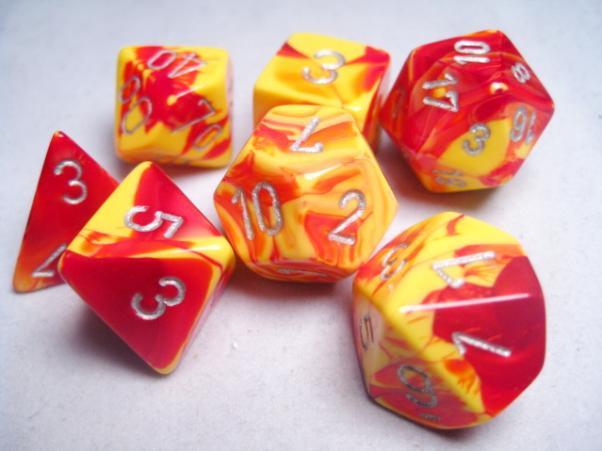 Dice: Chessex -- 7-Piece Polyhedral Sets