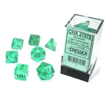 Dice: Chessex -- 7-Piece Polyhedral Sets