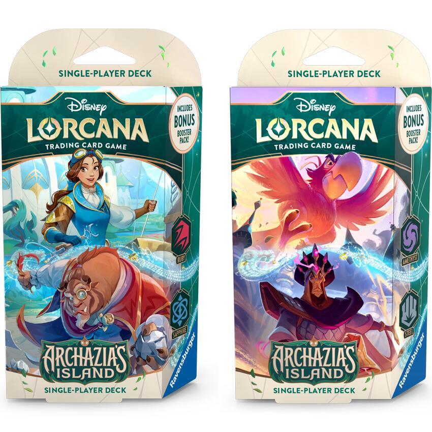Disney Lorcana: Archazia&#39;s Island - Starter Decks Bundle