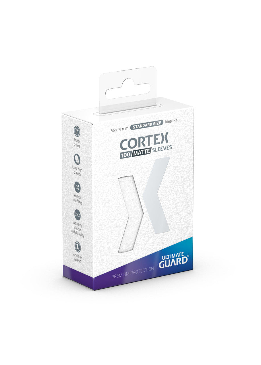 Cortex UG Sleeves Standard Size 100-ct (Matte White)