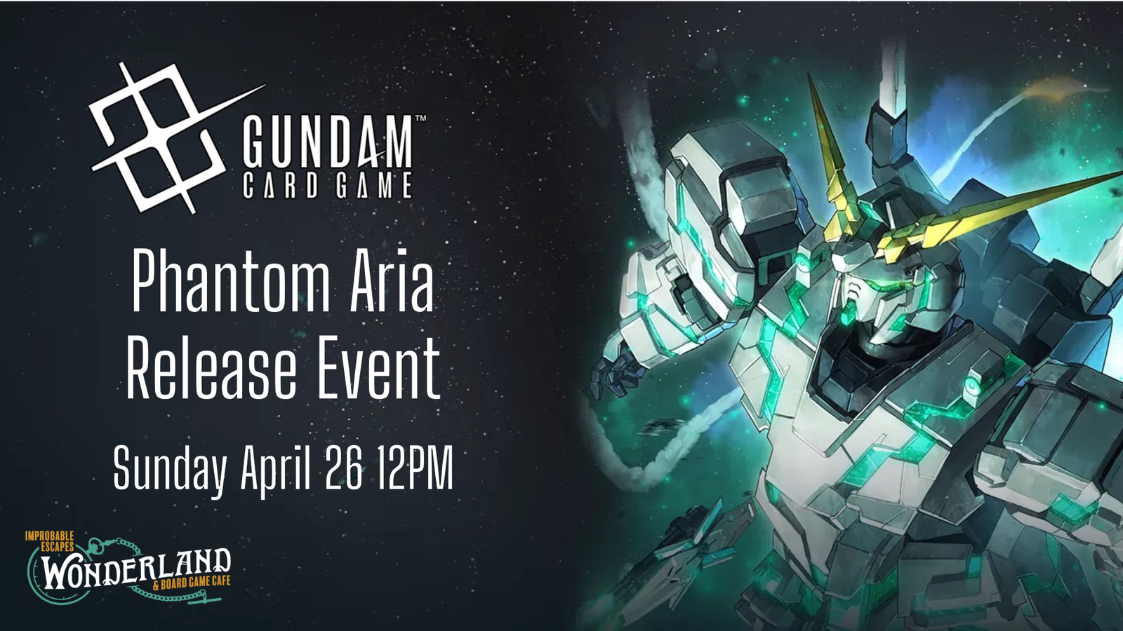 Gundam CG GD-04 Phantom Aria Release Event