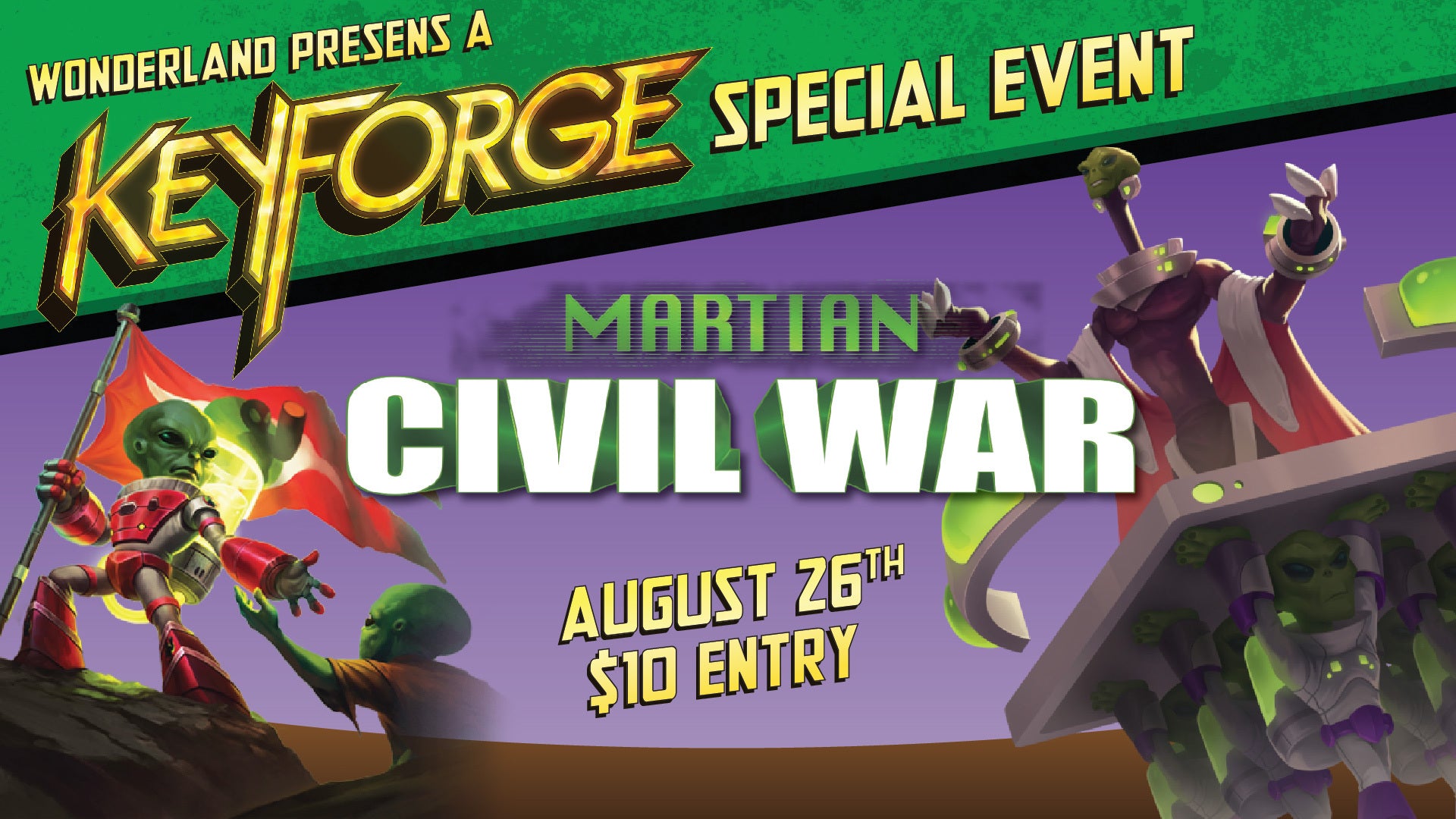 Keyforge: Martian Civil War