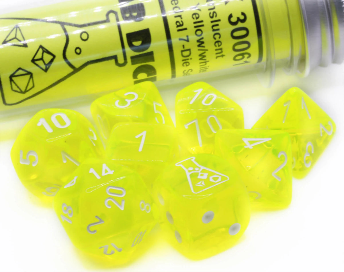 Dice: Chessex -- Lab Dice Polyhedral 7-Die Set