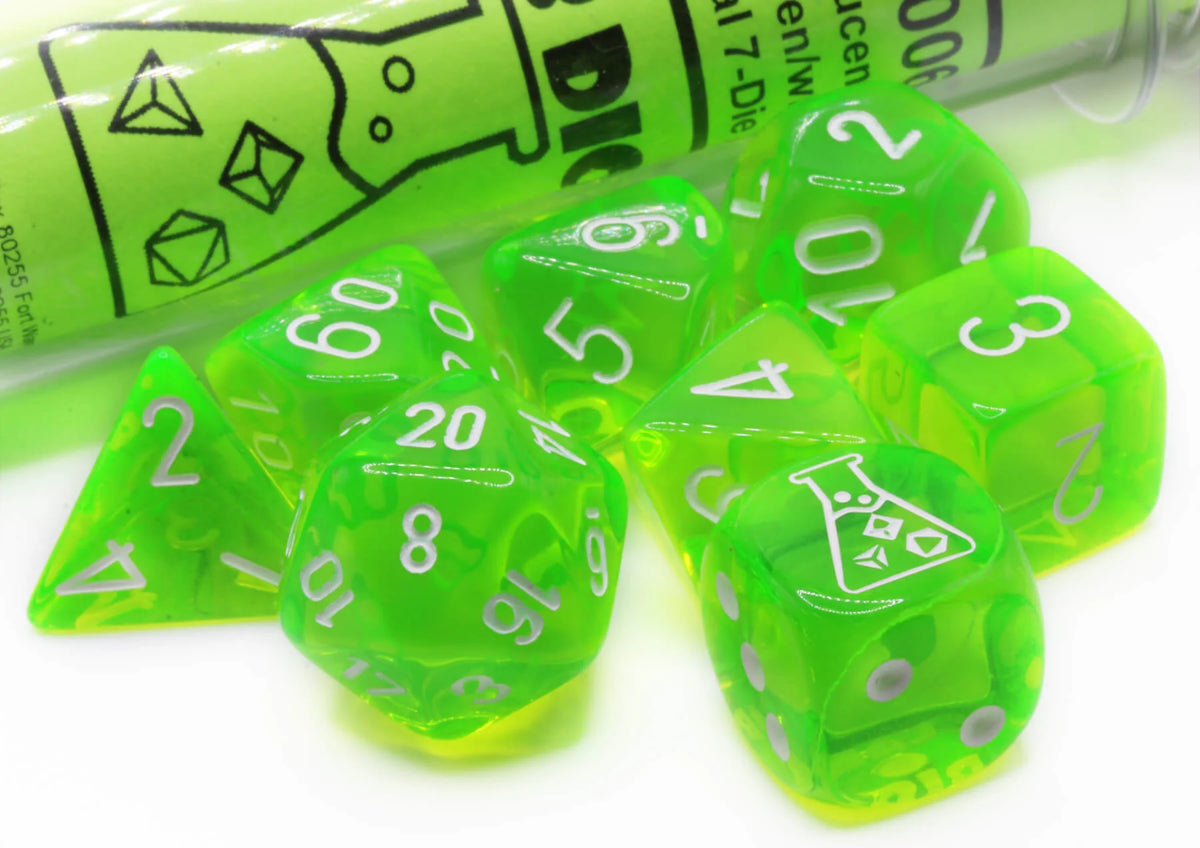 Dice: Chessex -- Lab Dice Polyhedral 7-Die Set