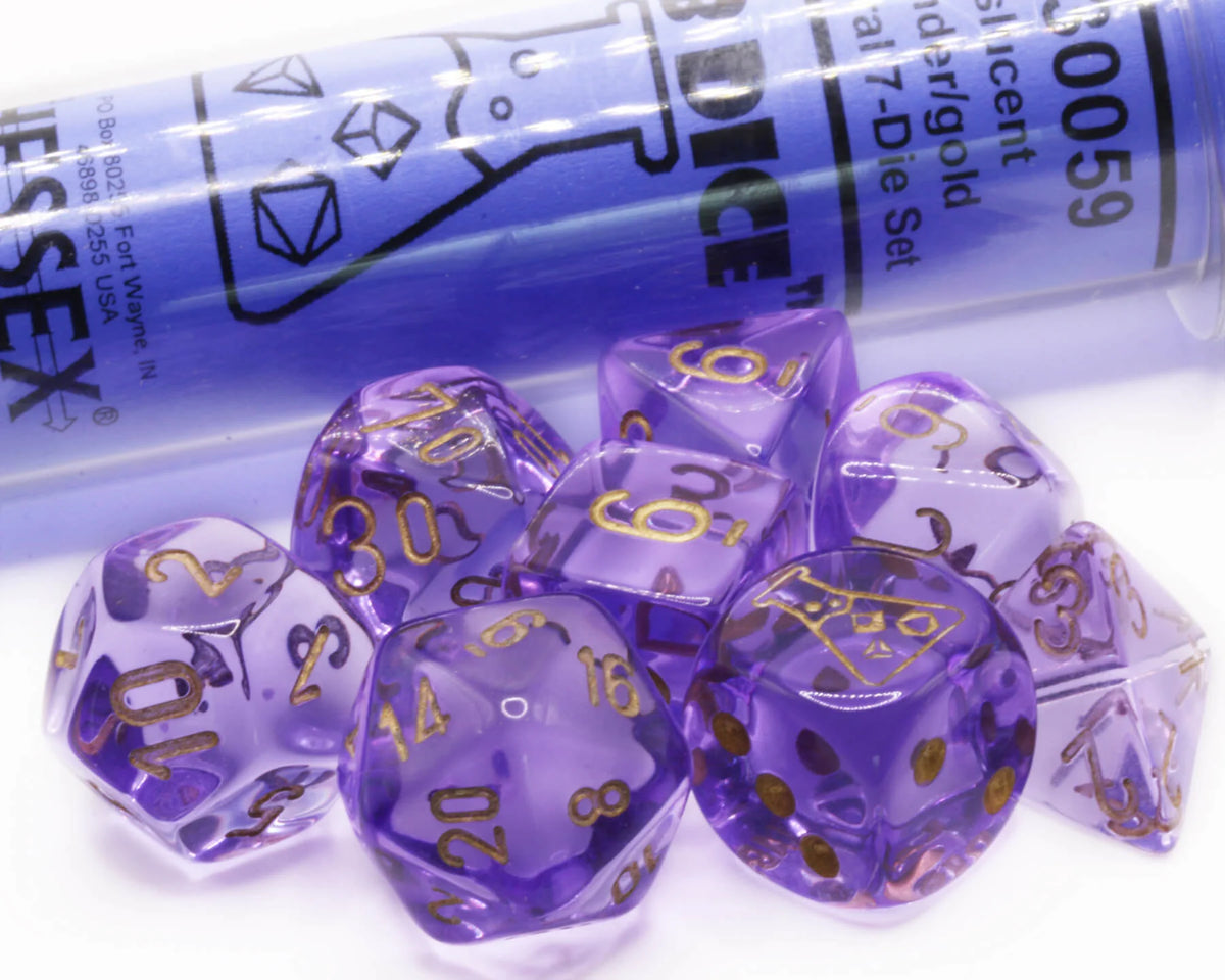 Dice: Chessex -- Lab Dice Polyhedral 7-Die Set