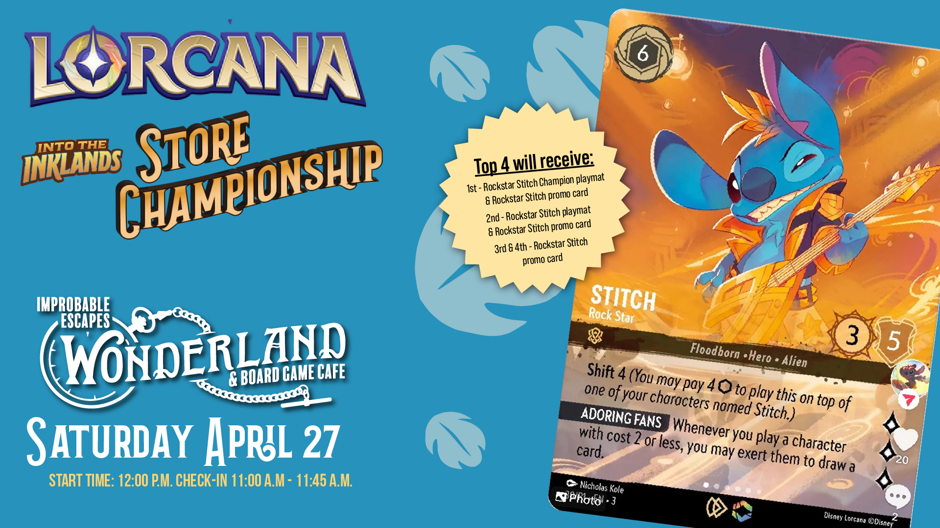 Disney Lorcana: Into the Inklands - Store Championship