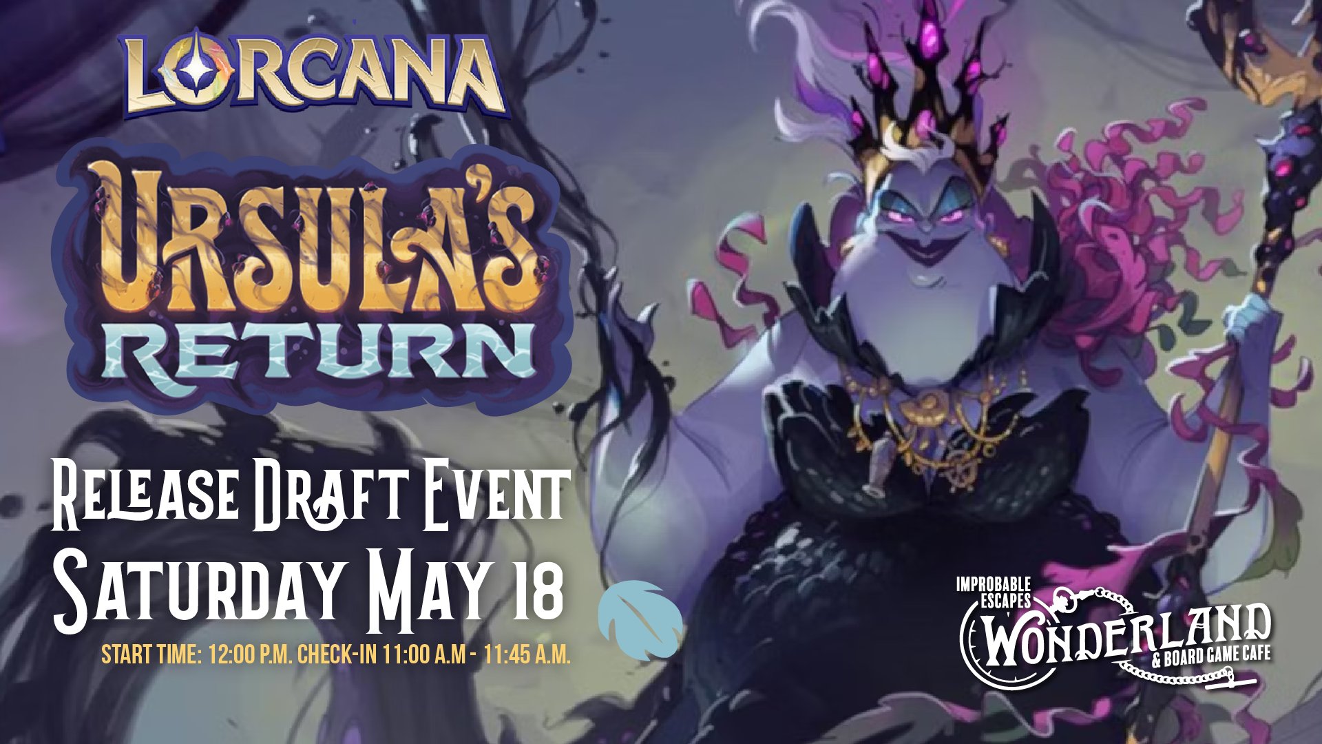 Disney Lorcana: Ursula's Return Release Draft Event