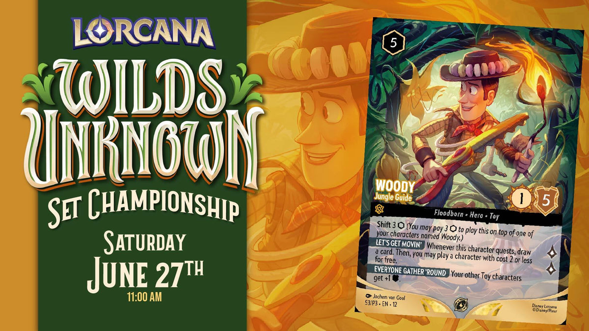 Disney Lorcana: Wilds Unknown Set Championship - June 27, 2026