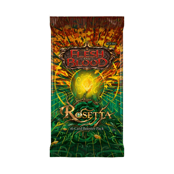 Flesh and Blood TCG - Rosetta - Booster Pack (16 Cards)