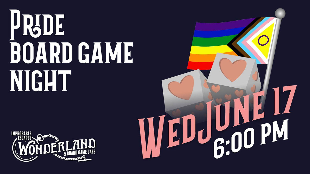 Kingston Pride Board Game Night - June 17th, 2026