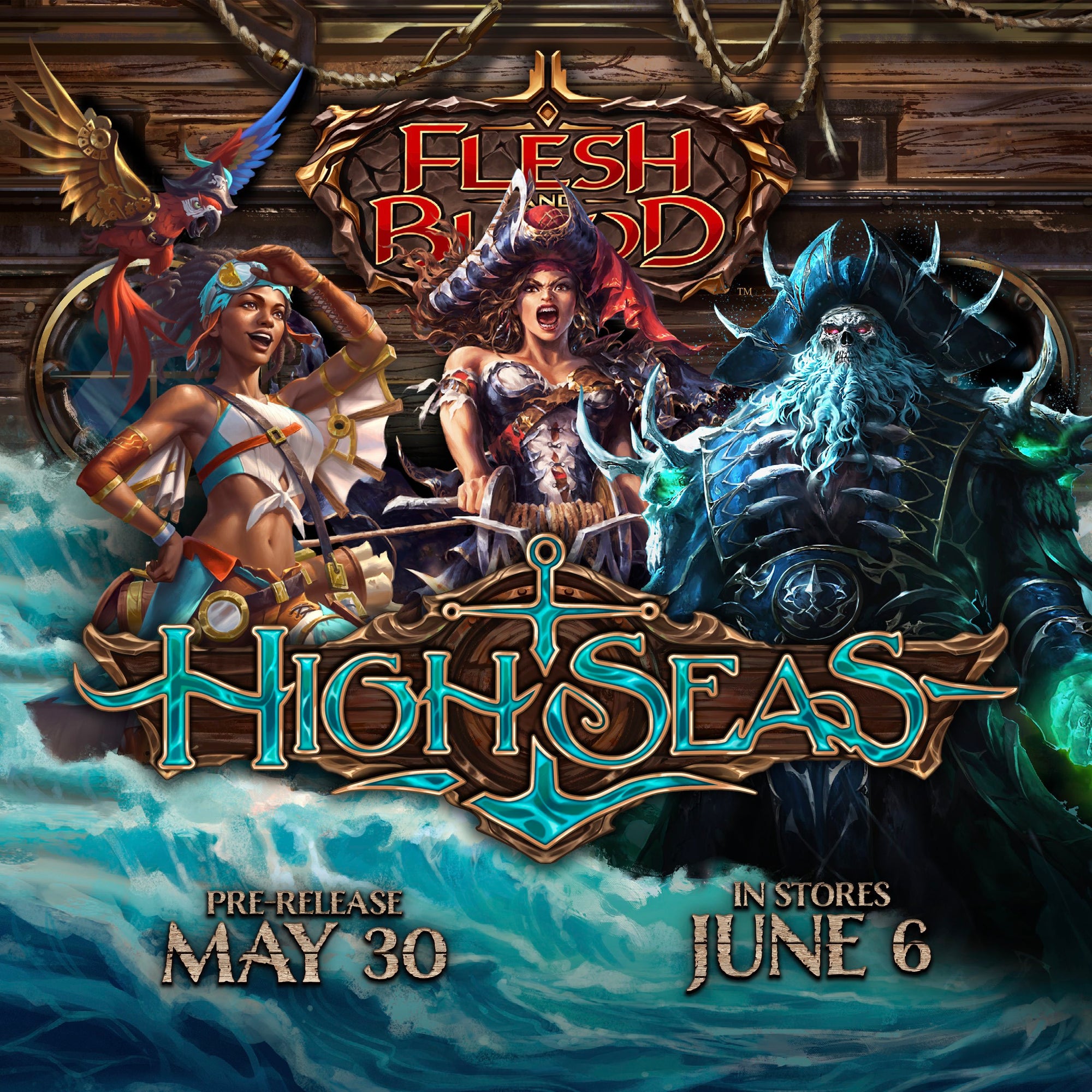 Flesh and Blood TCG - High Seas Pre-Release Entry