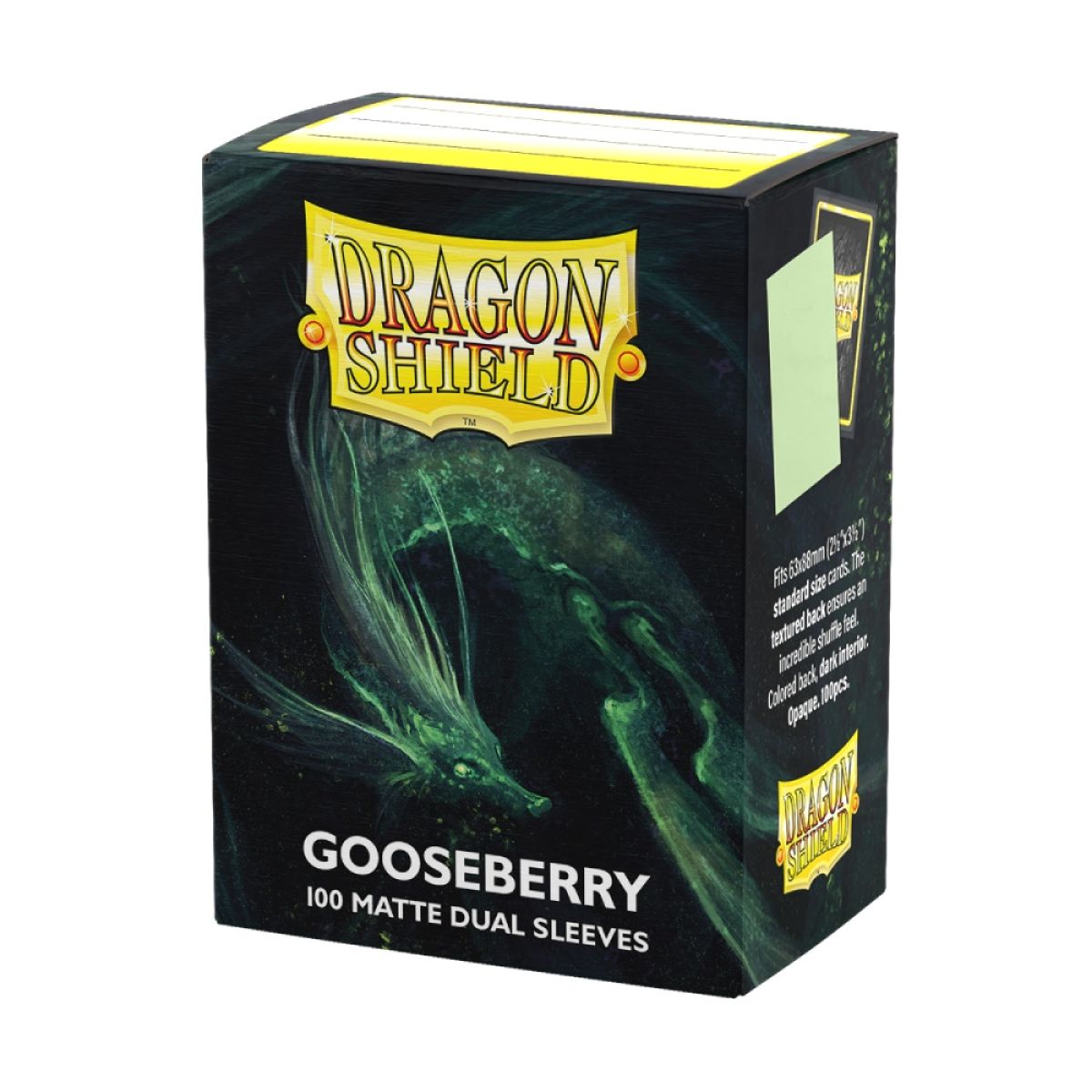Dragon Shield Card Sleeves - Gooseberry (Dual Matte, 100ct)