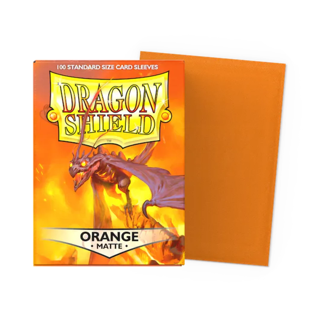 Dragon Shield Card Sleeves - Orange (Matte)