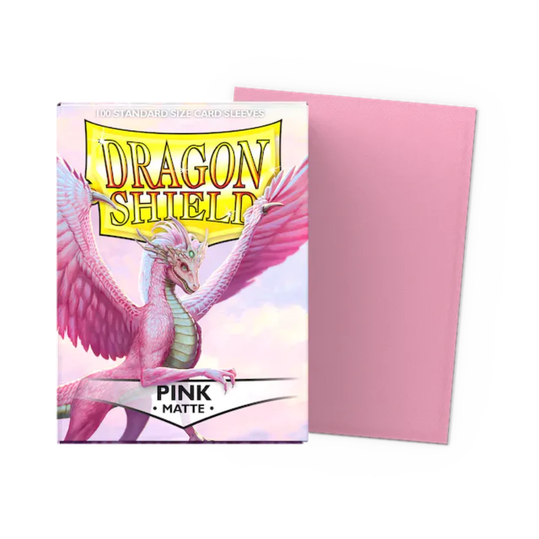 Dragon Shield Card Sleeves - Pink (Matte)