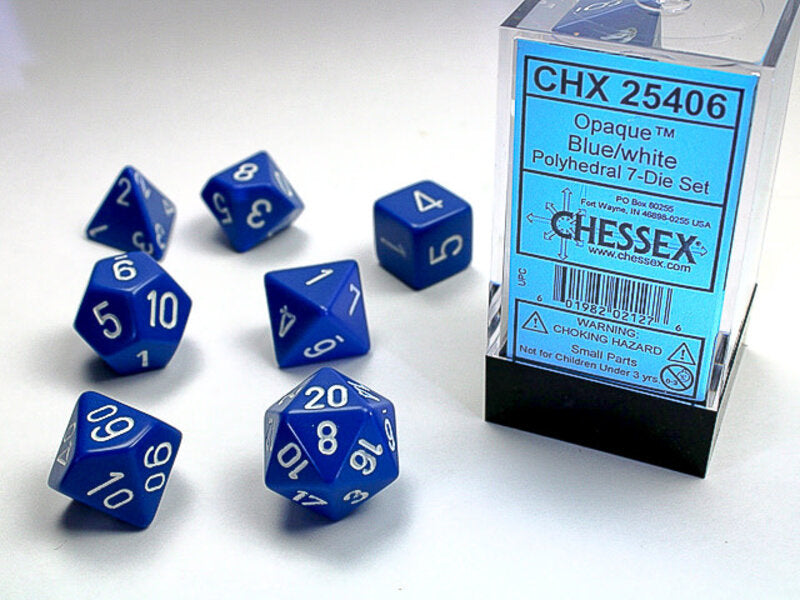 Dice: Chessex -- 7-Piece Polyhedral Sets
