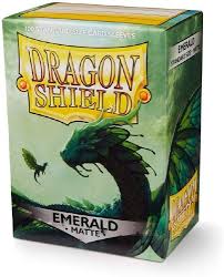 Dragon Shield Card Sleeves - Emerald (Matte)