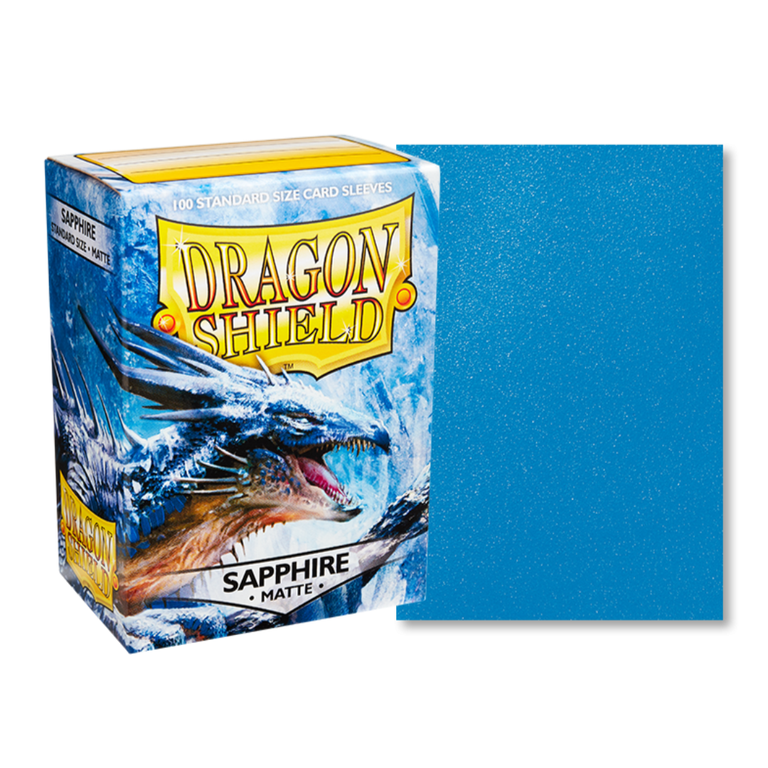 Dragon Shield Card Sleeves - Sapphire (Matte)