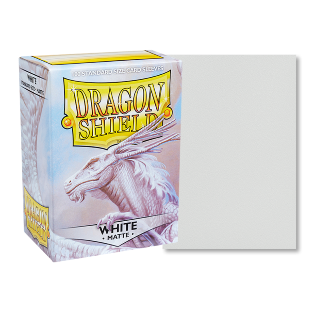 Dragon Shield Card Sleeves - White (Matte)