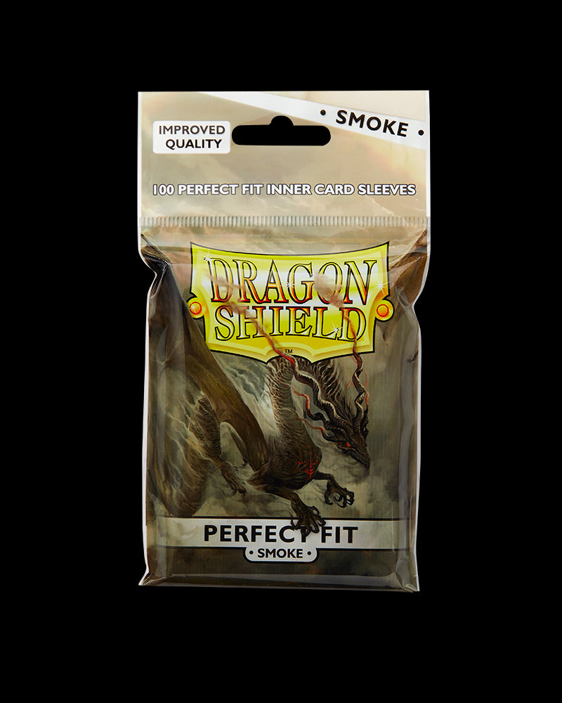 Dragon Shield Card Sleeves - Smoke (Perfect Fit)