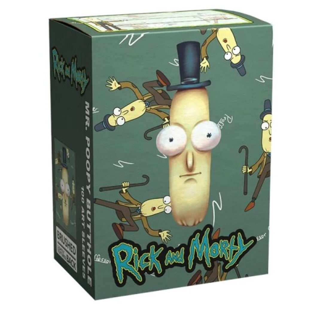 Dragon Shield Card Sleeves - Rick and Morty: Mr. Poopy Butthole (Brushed Art)