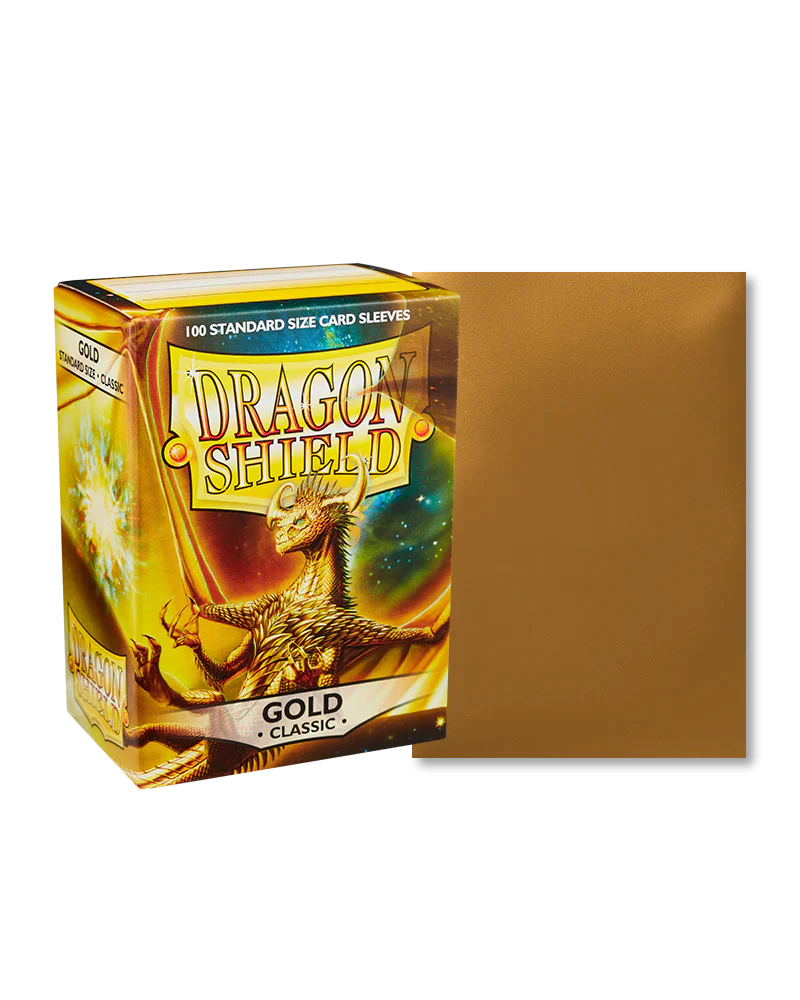 Dragon Shield Card Sleeves - Gold (Matte)