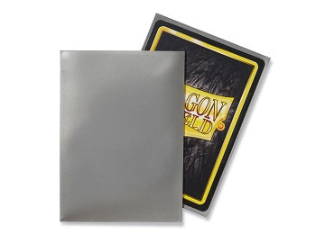 Dragon Shield Card Sleeves - Silver (Classic)