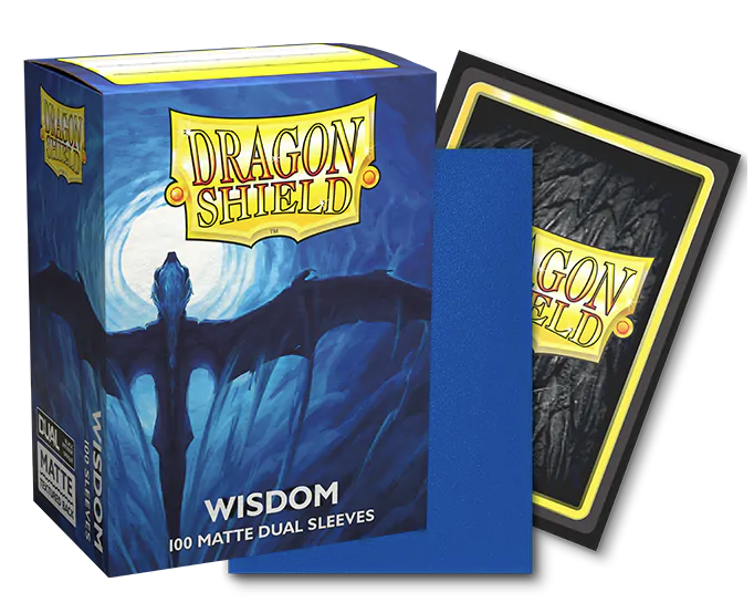 Dragon Shield Card Sleeves - Wisdom (Dual Matte, 100ct)