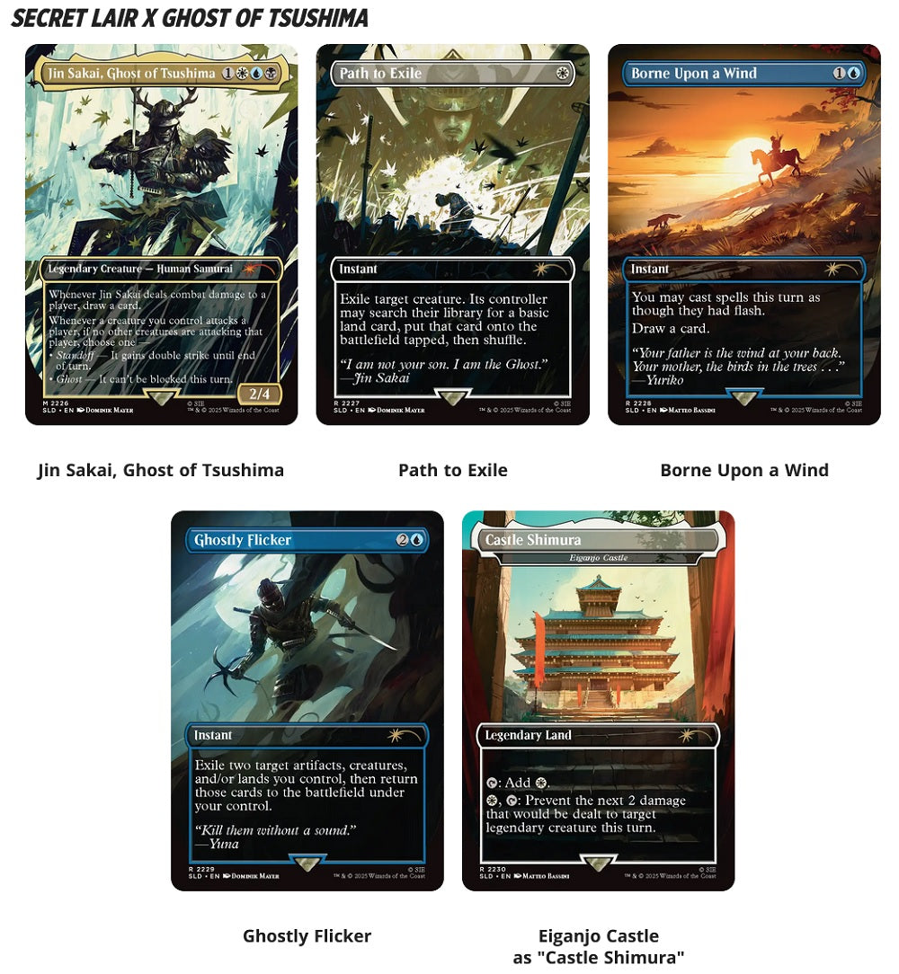 Magic: The Gathering - Secret Lair x Playstation Superdrop Regular - Improbable Escapes: Wonderland Magic: The Gathering - Secret Lair x Playstation Superdrop Regular - Improbable Escapes: Wonderland