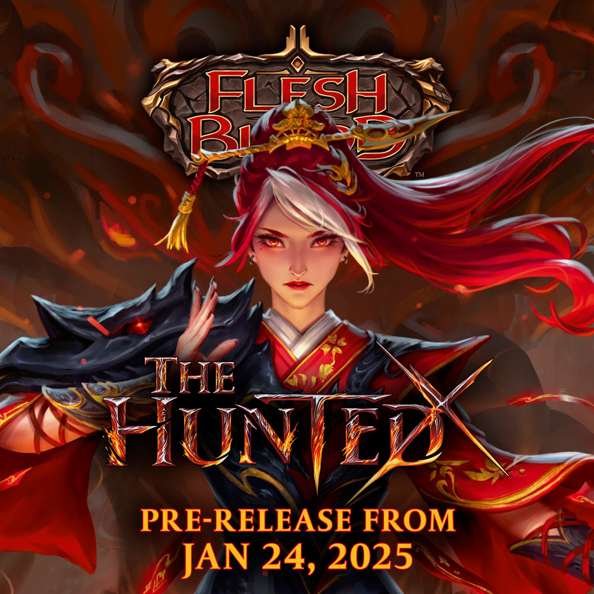 Flesh and Blood TCG - The Hunted Pre-Release Entry