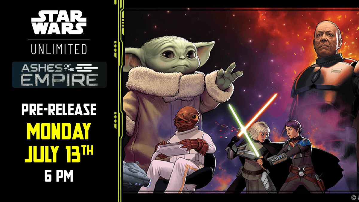 Star Wars: Unlimited - Ashes of the Empire Pre-Release Ticket