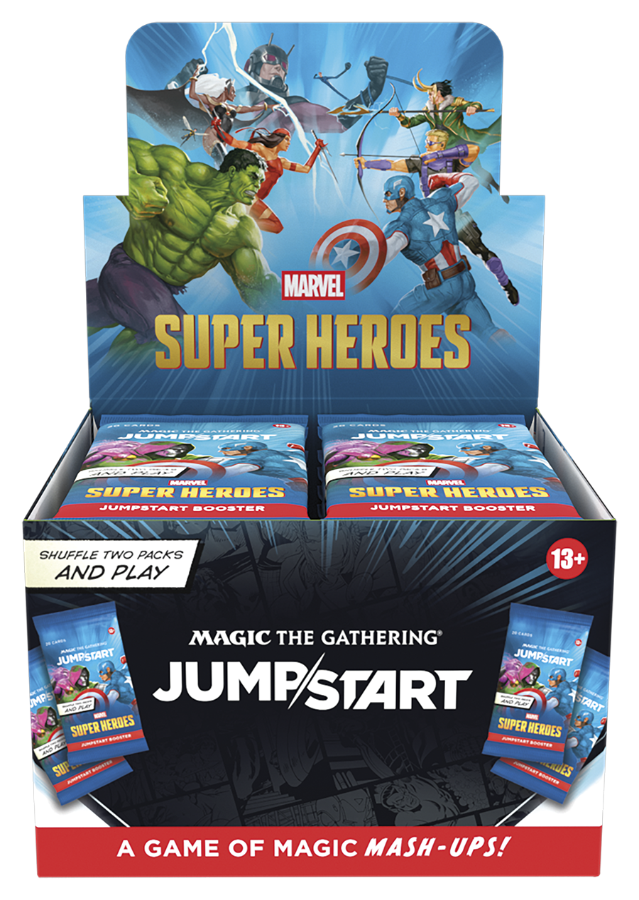 Magic: The Gathering - Marvel Super Heroes - Jumpstart Booster Box PRE-ORDER