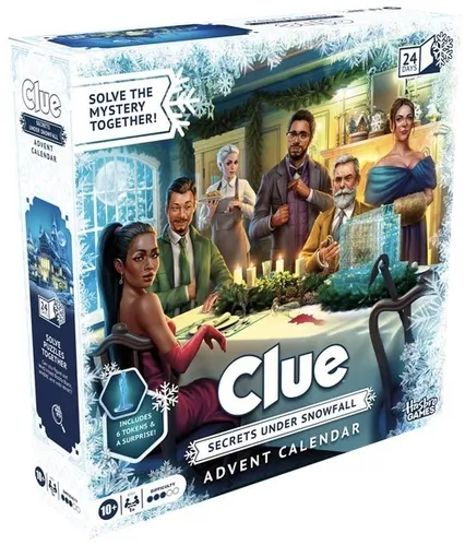 Clue: Secrets Under Snowfall Advent Calendar