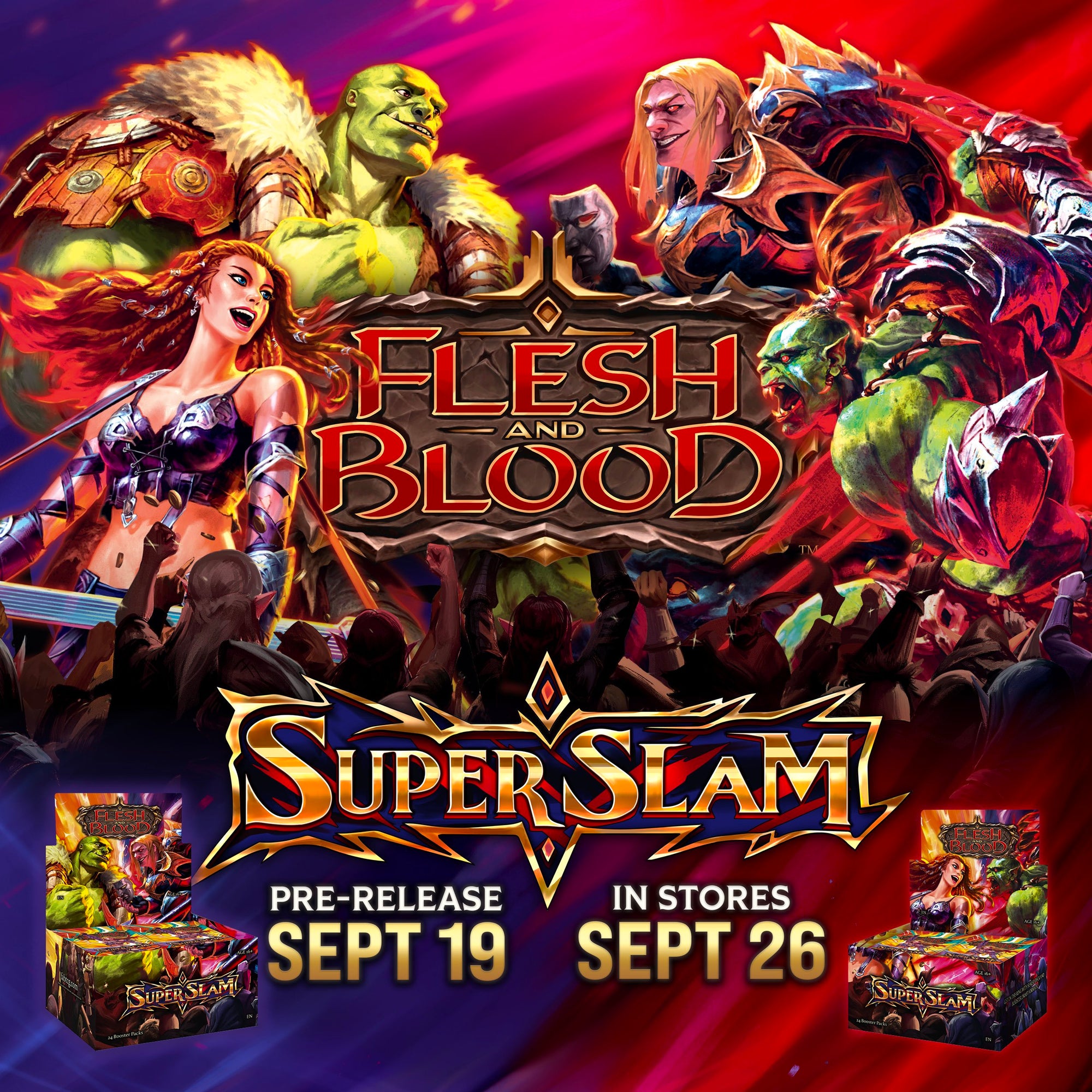 Flesh and Blood TCG - Super Slam Pre-Release Entry