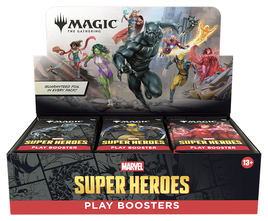 Magic: The Gathering - Marvel Super Heroes - Play Booster Box PRE-ORDER