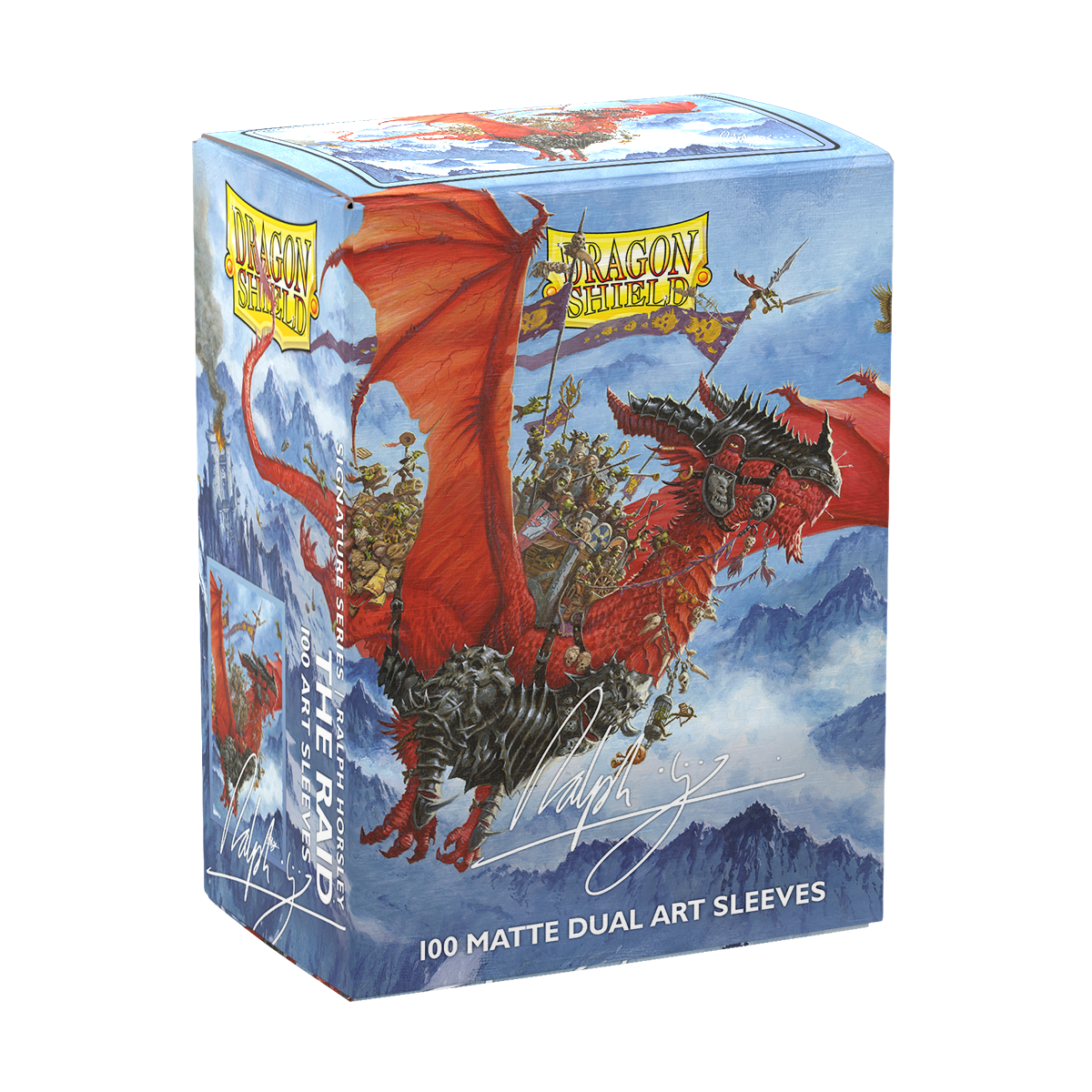 Dragon Shield Card Sleeves - The Raid (Dual Matte Art, 100ct)