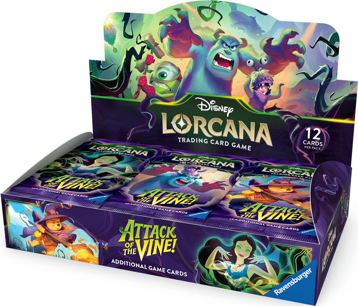 Disney Lorcana: Attack of the Vine - Booster Box PRE-ORDER